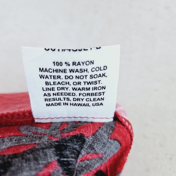 Jams World Vintage 80's Joli Hawaiian Buttondown Shirt size Small - Picture 11 of 11